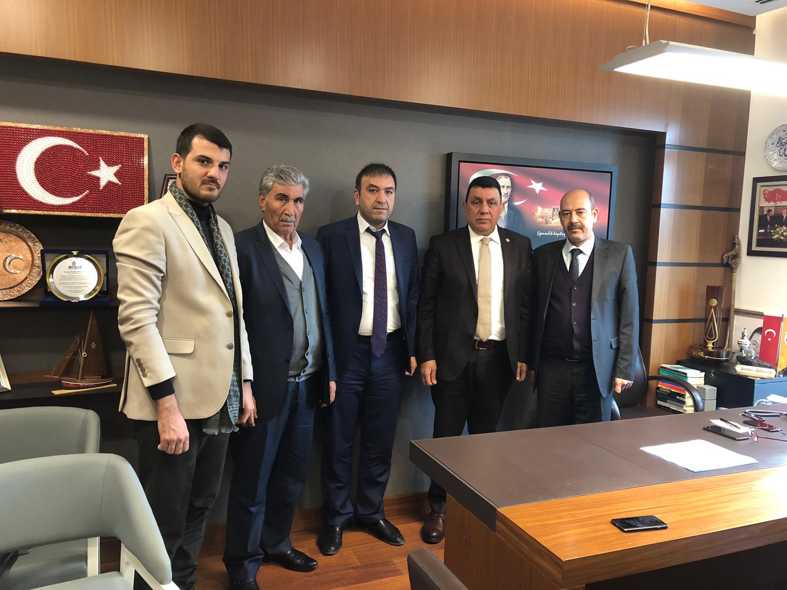 Şanlıurfa TDİ OSB Yönetim Kurulundan Milletvekillerimize Ziyaret