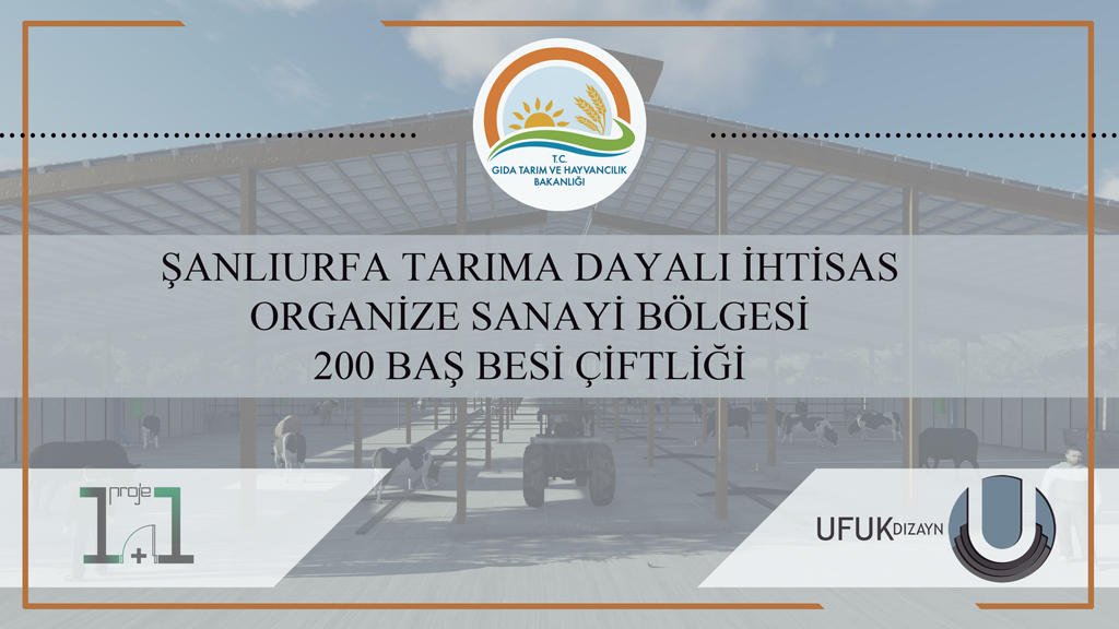 URFATDİOSB 200 BAŞ BESİ ÇİFTLİĞİ GÖRSELLERİ